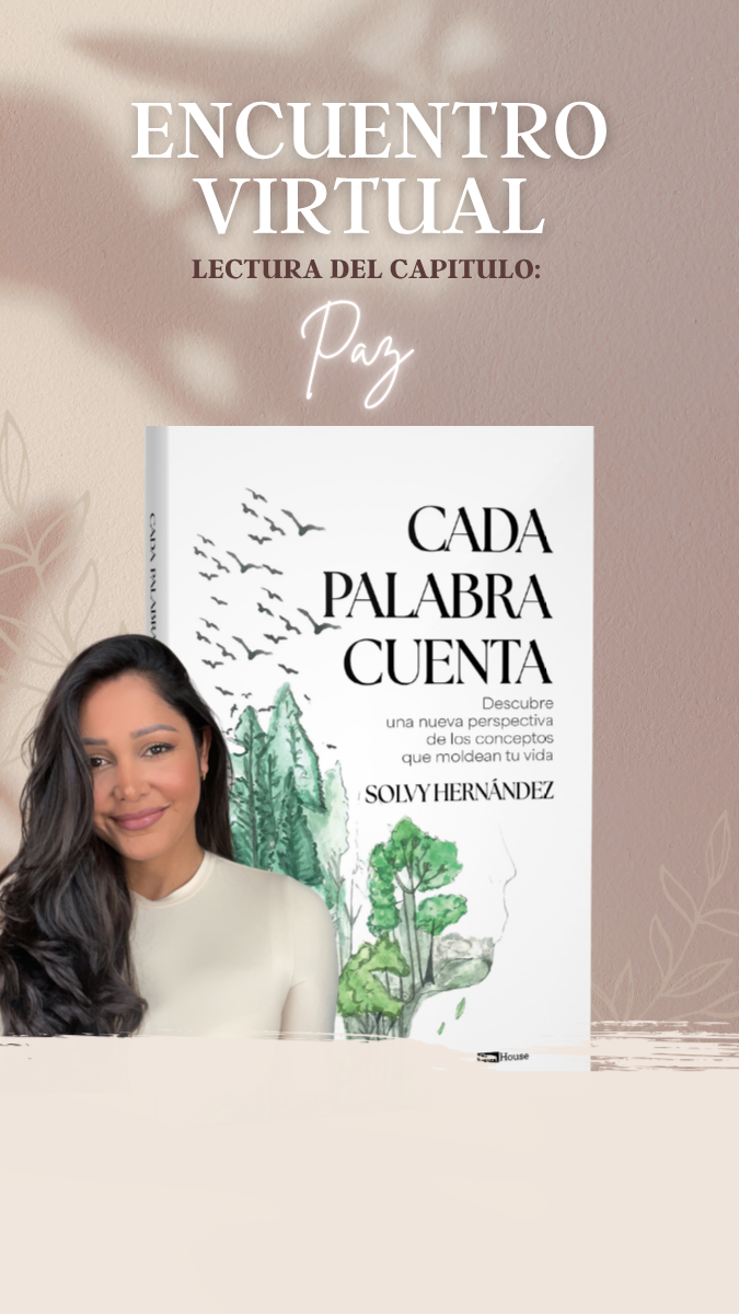 Lectura y Conversatorio de libro Cada Palabra Cuenta