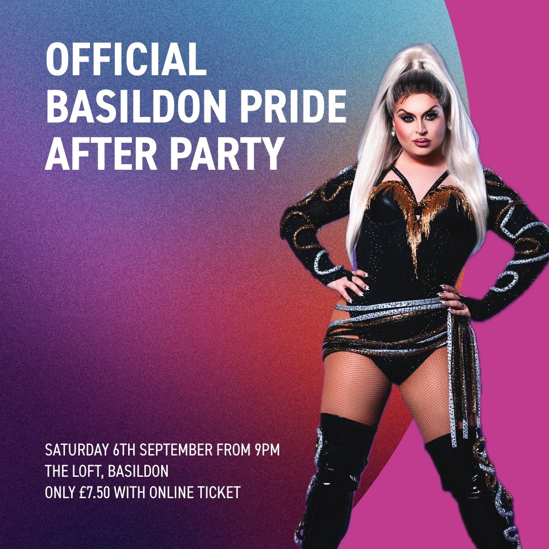 Official Basildon Pride After Party 2025