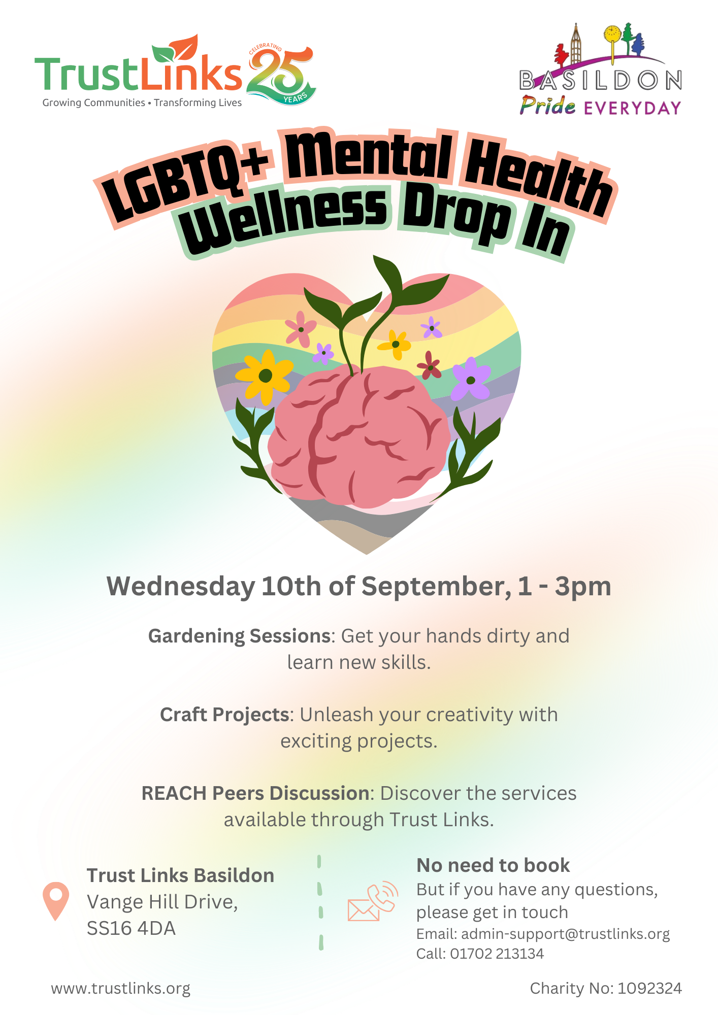 LGBTQ+ Mental Health Wellness Drop-In