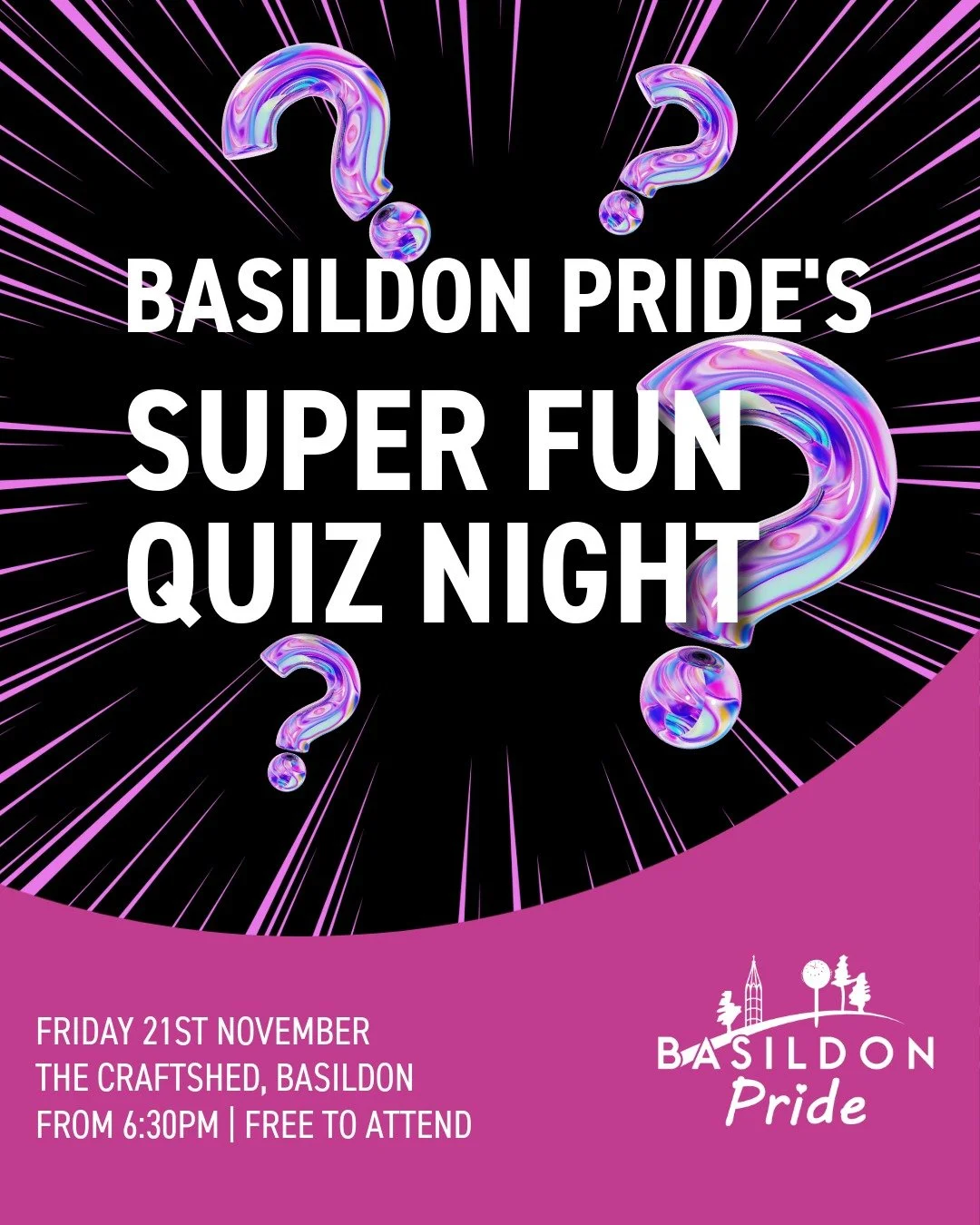 Super Fun Quiz Night - Basildon Pride Together