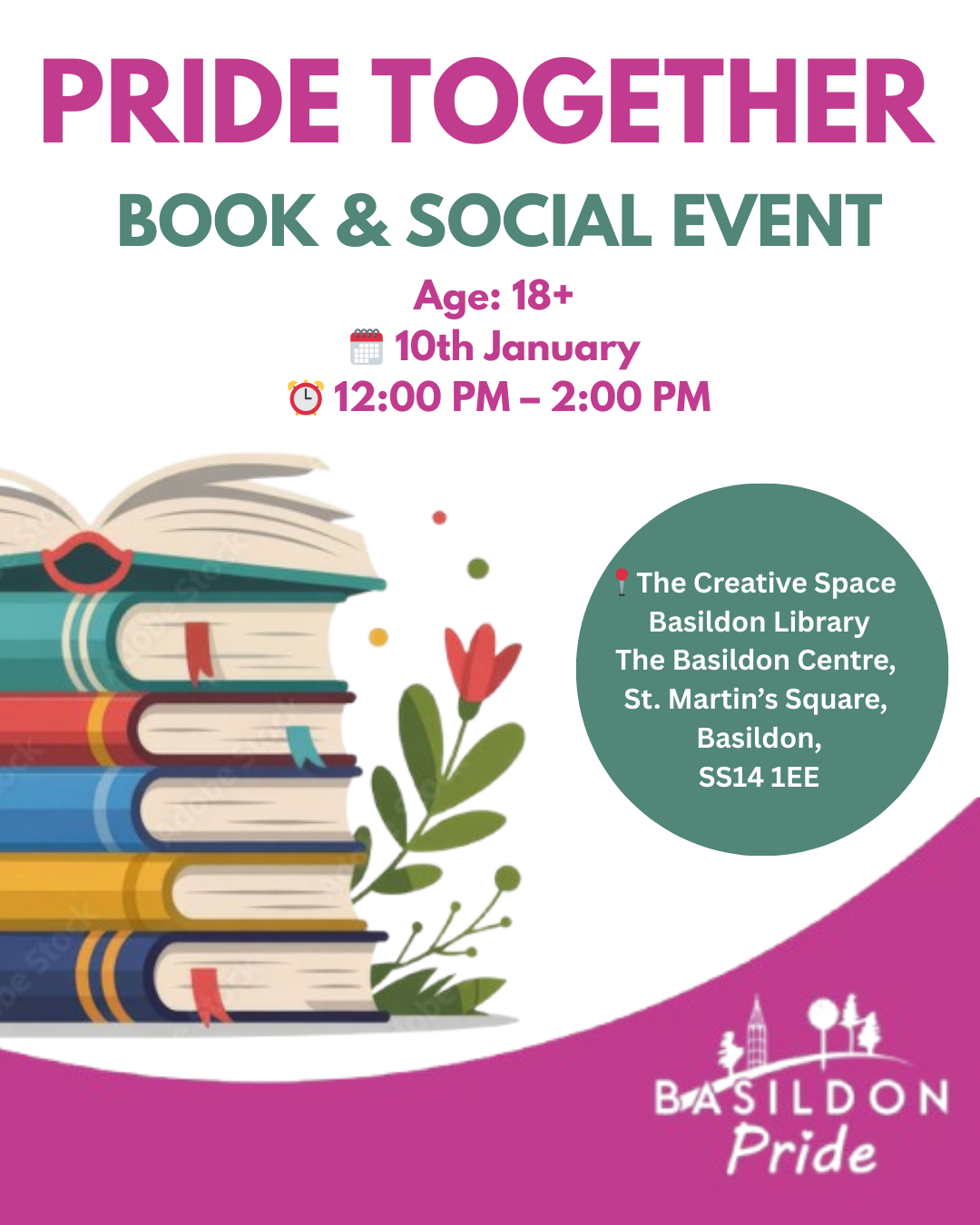 Pride Together Book & Social Event 