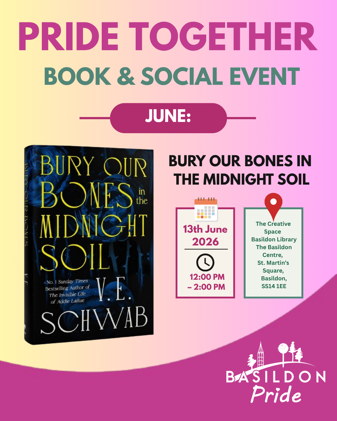 Basildon Pride Book &amp; Social Group