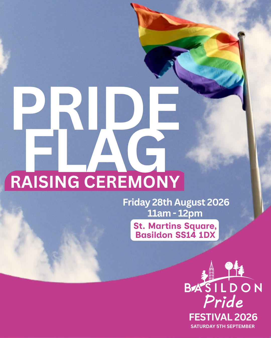 PRIDE FLAG RAISING
