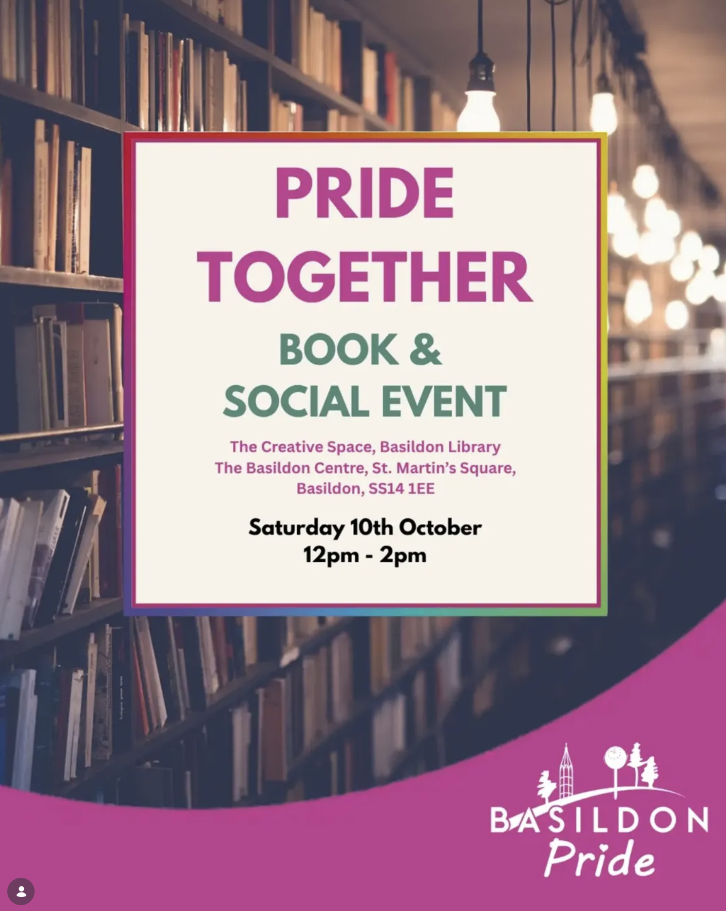 Pride Together Book  Social Event