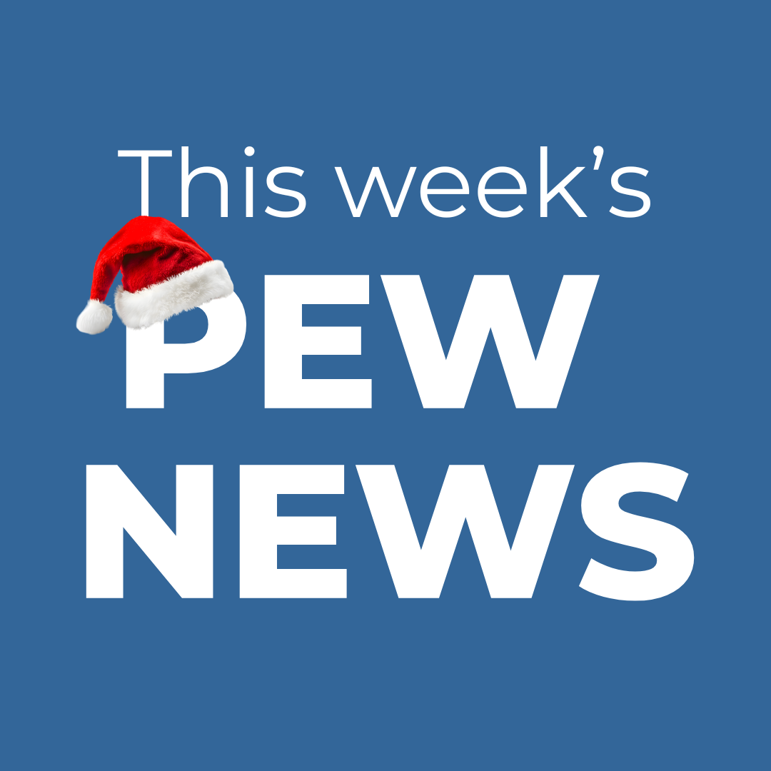 Pew News - Christmas &amp; New Year