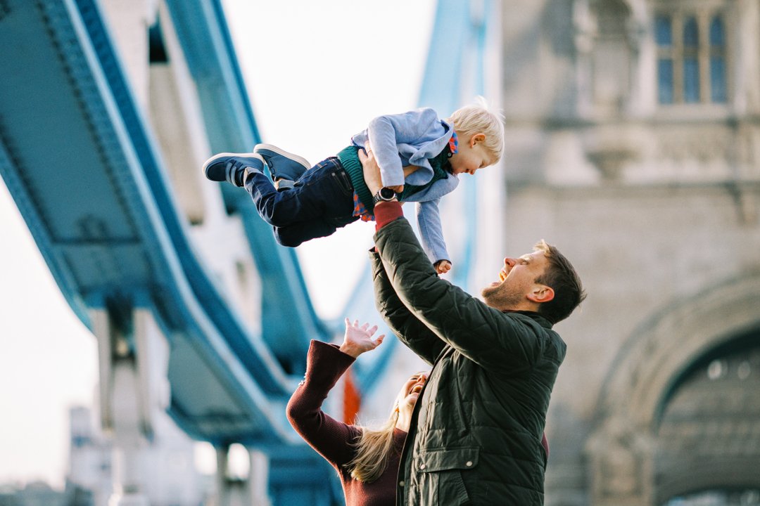 Toddler and family photoshoot in London