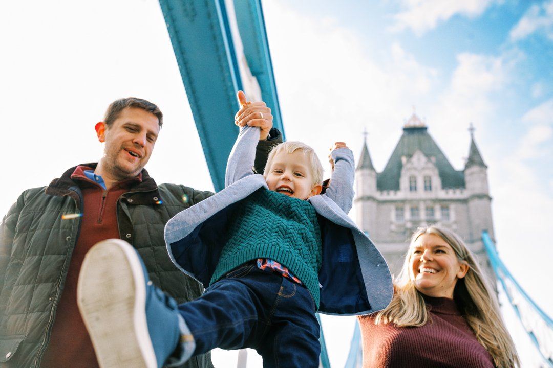 Toddler and family photoshoot in London