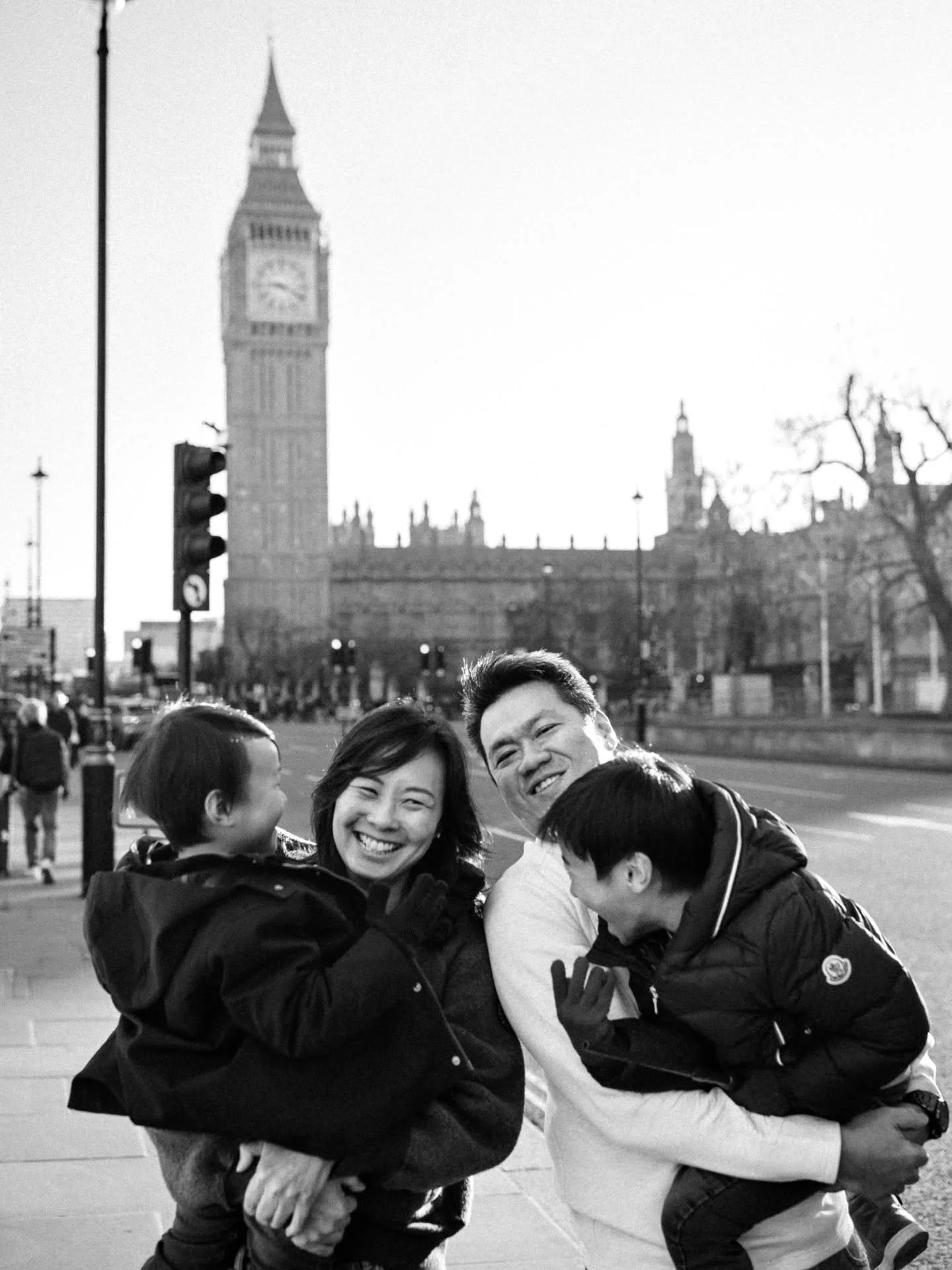 Some warm winter sunshine and even warmer smiles.
.
.
.
.
. 
London vacation family photoshoots - "Children are never expected to sit still or smile on command. They are free to be curious, playful, thoughtful and wild &mdash; entirely themselve
