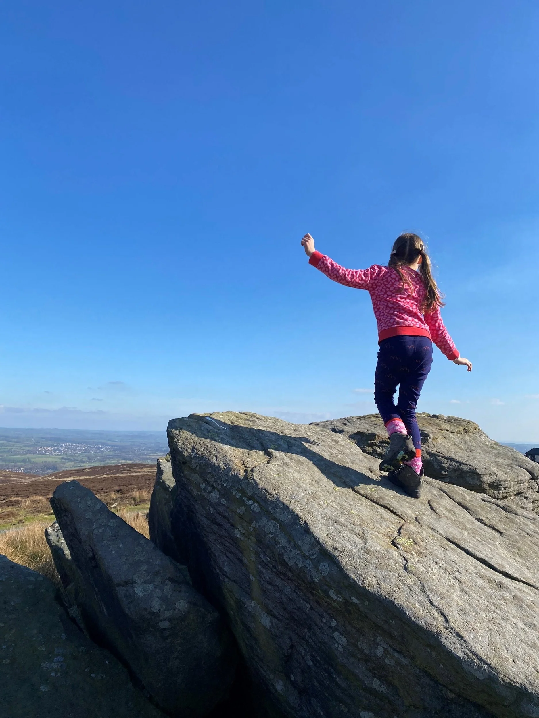 The Reluctant Explorers Yorkshire Walking With Kids — Burley Moor