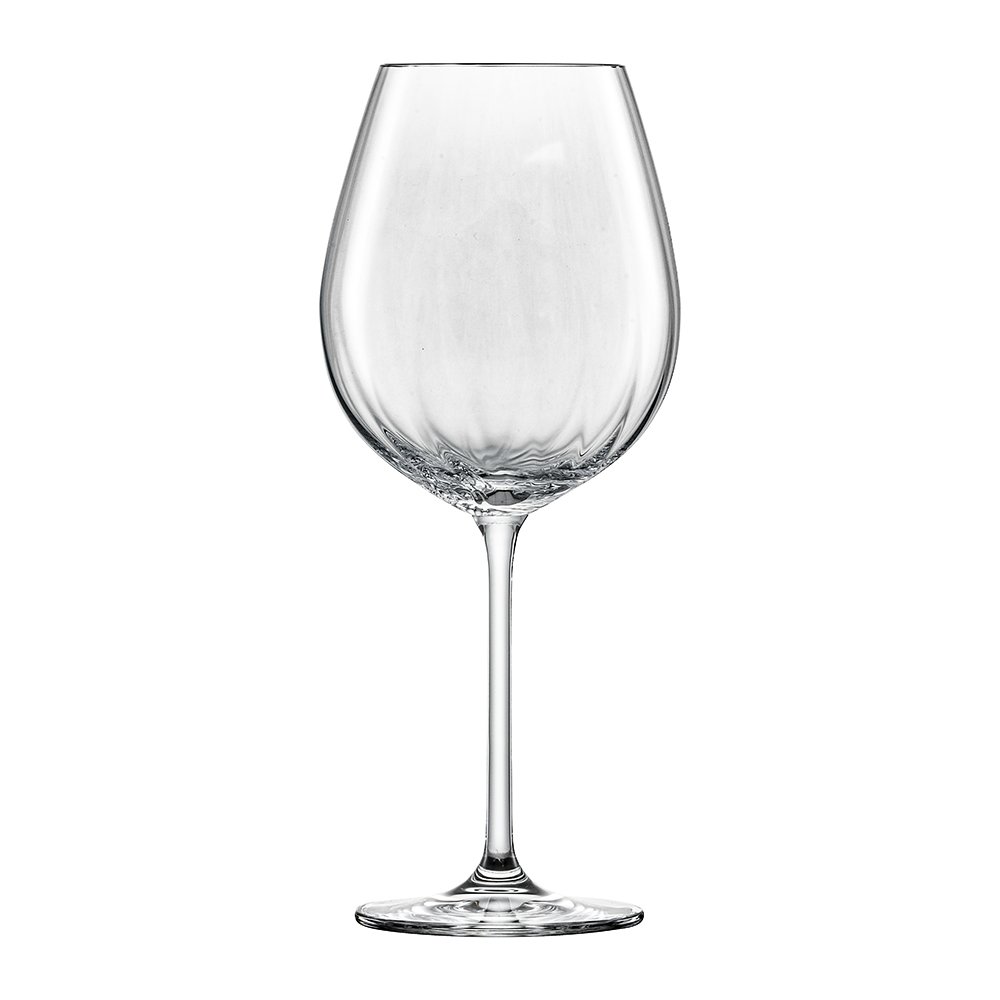 wine glass with round bowl and swirling effect