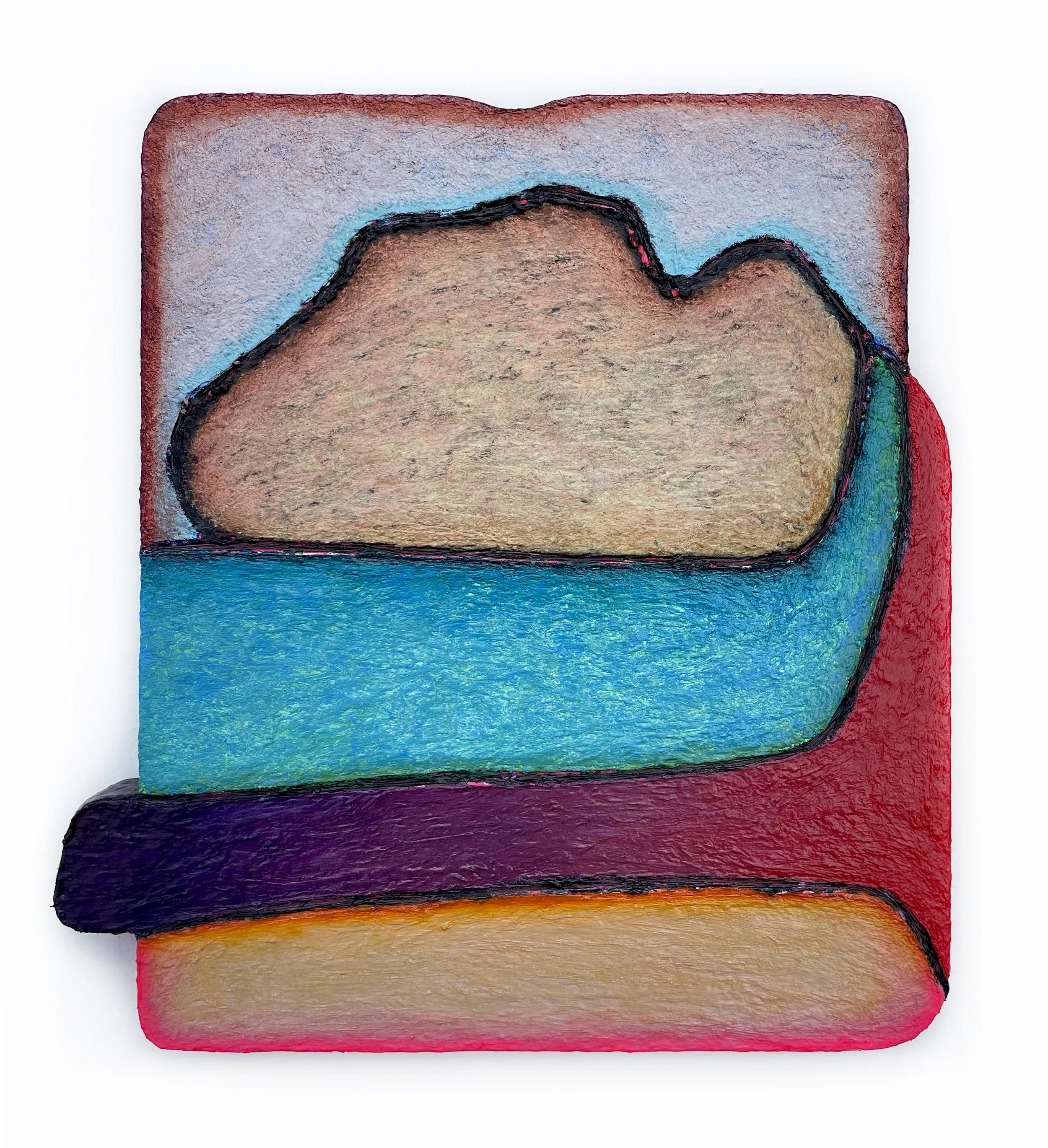 Seed of a Seed, oil on panel, 25.5 x 24 cm, 2025