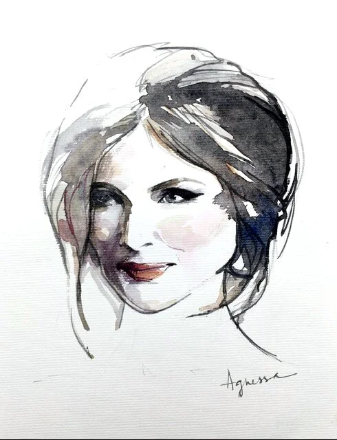 Sophie | aquarelle | 2019 | 29.7 x 21 cm