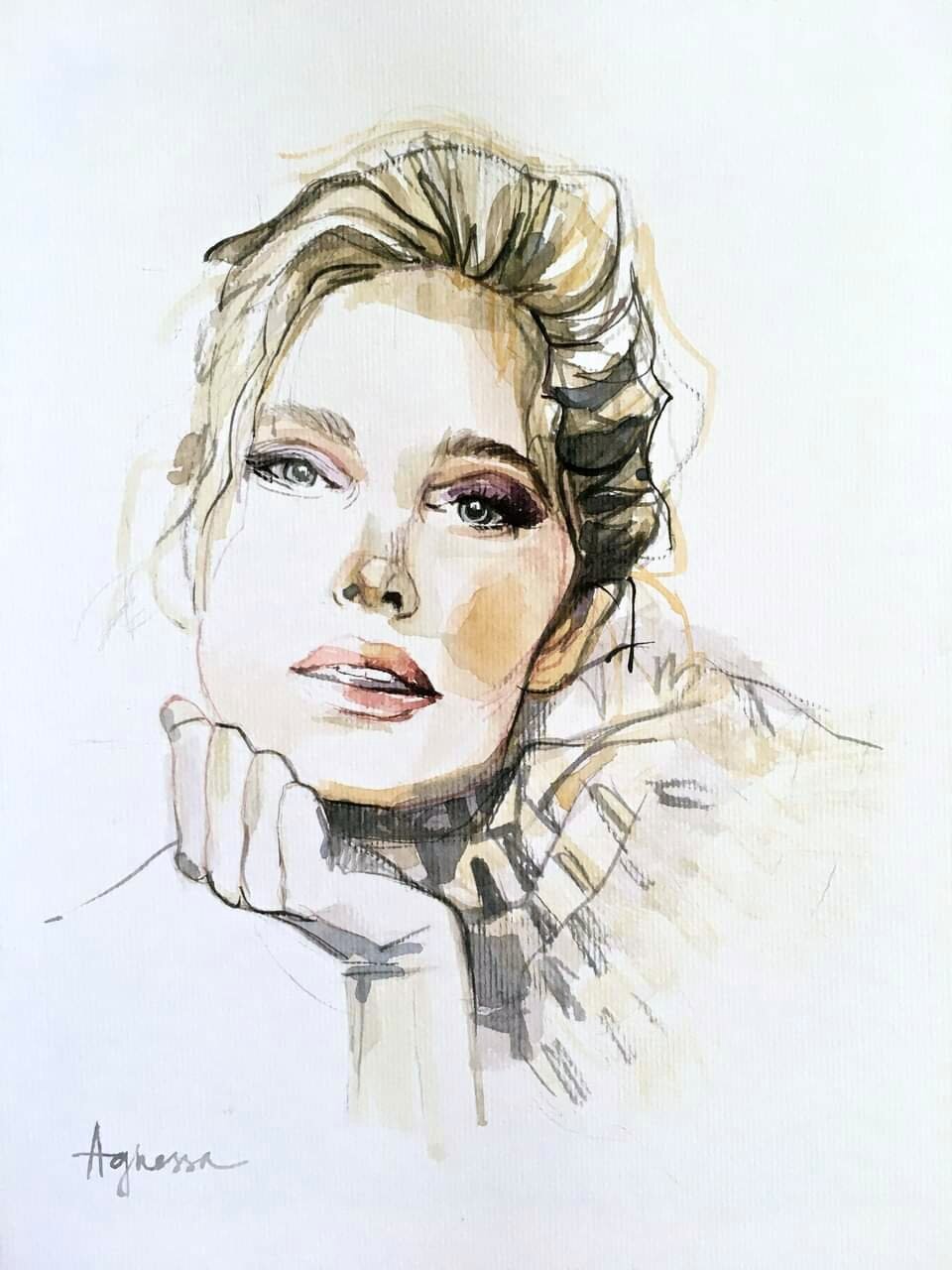 Curiosity | aquarelle | 2019 | 29.7 x 21 cm