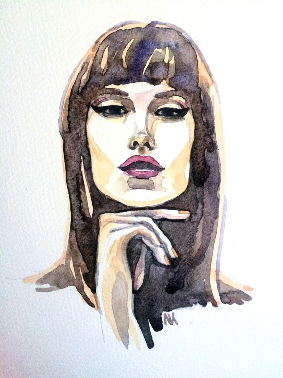 Attraction | aquarelle | 2017 | 29.7 x 21 cm