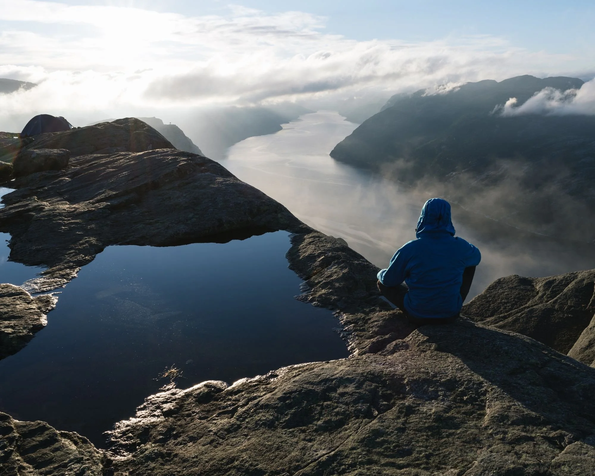 Panorama Of Lysefjord, Norway.jpg