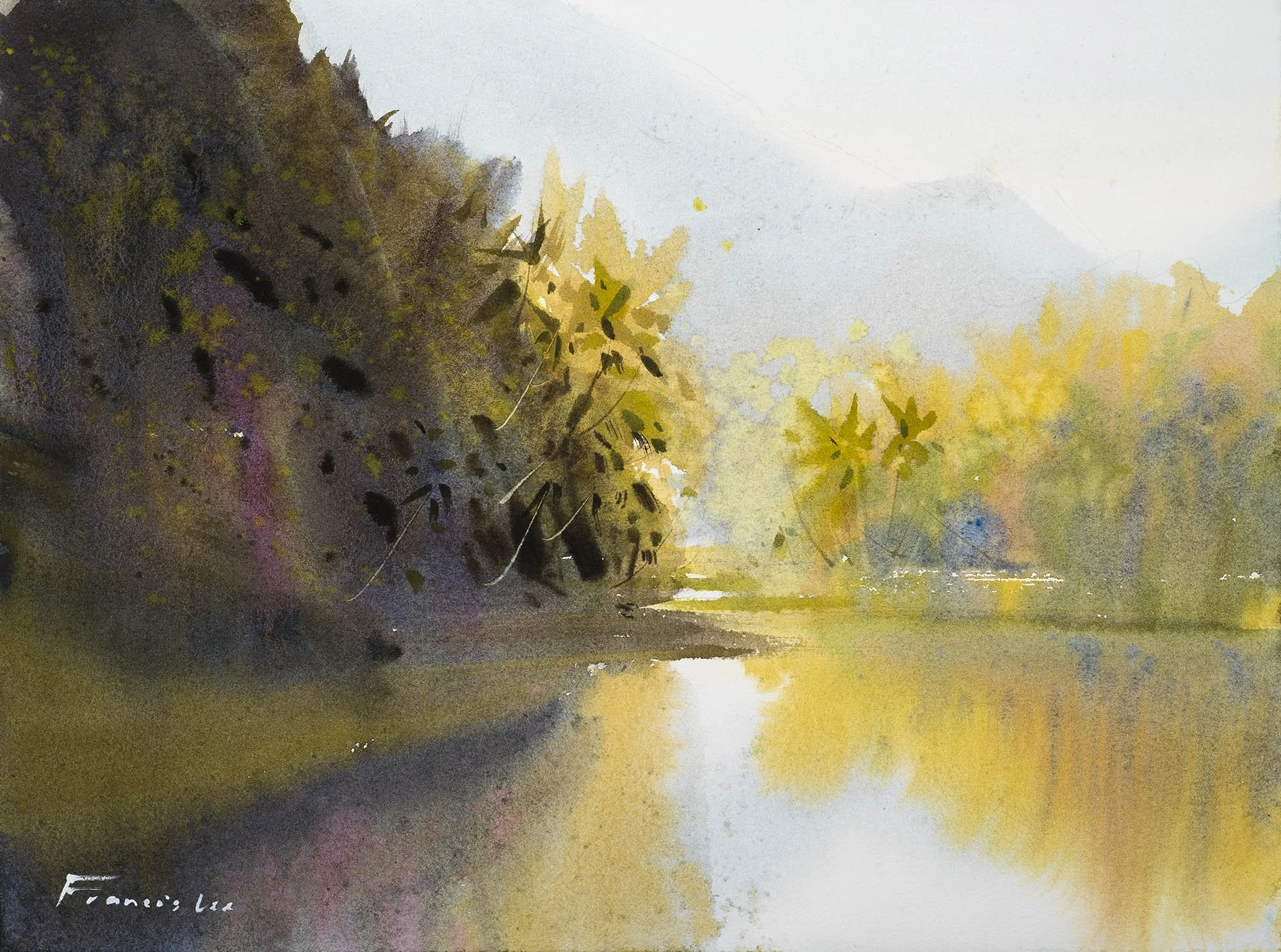 River N28 | watercolour, 28 x 38cm, 2026