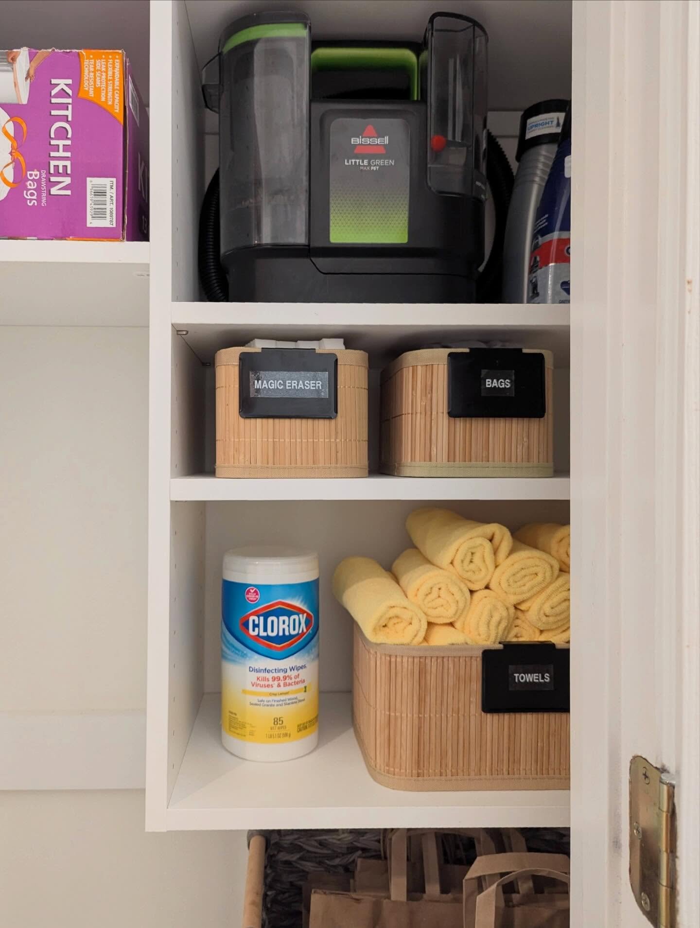 Transform your laundry room from chaos to calm!

A functional laundry space makes chores faster, storage smarter, and your home feel more put together. From sorting systems to stylish storage solutions, we create laundry rooms that actually work for 