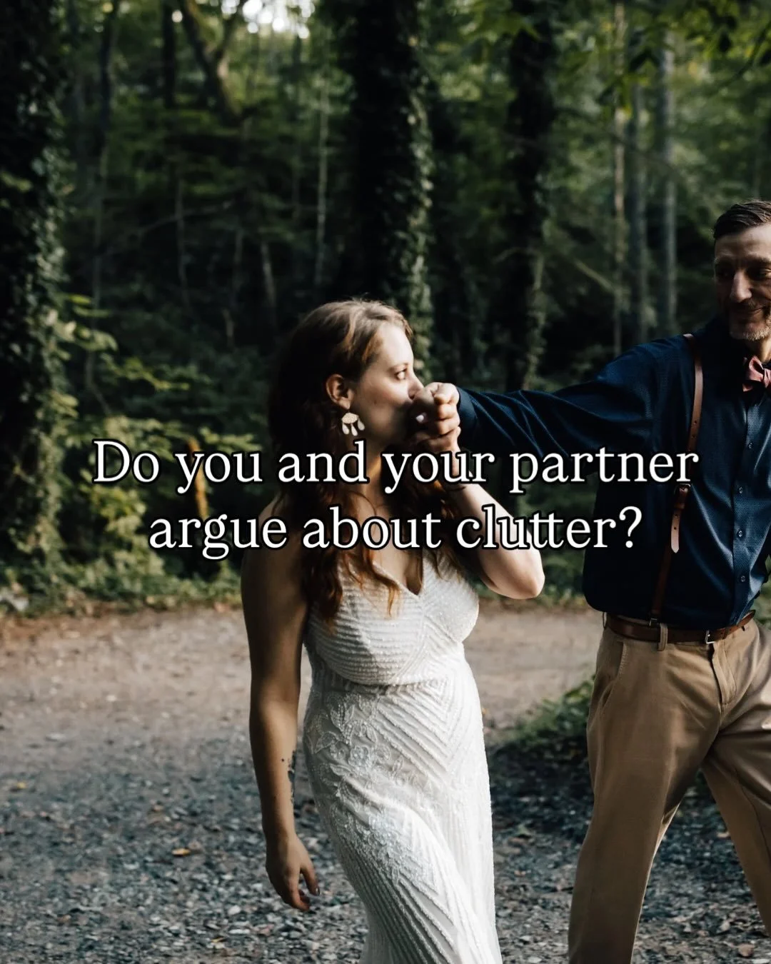 Do you and your partner see clutter differently?

One of you is ready to clear it all out.
The other wants to hold onto things &ldquo;just in case.&rdquo;

That dynamic is more common than you think&mdash;and it&rsquo;s often why decluttering turns i