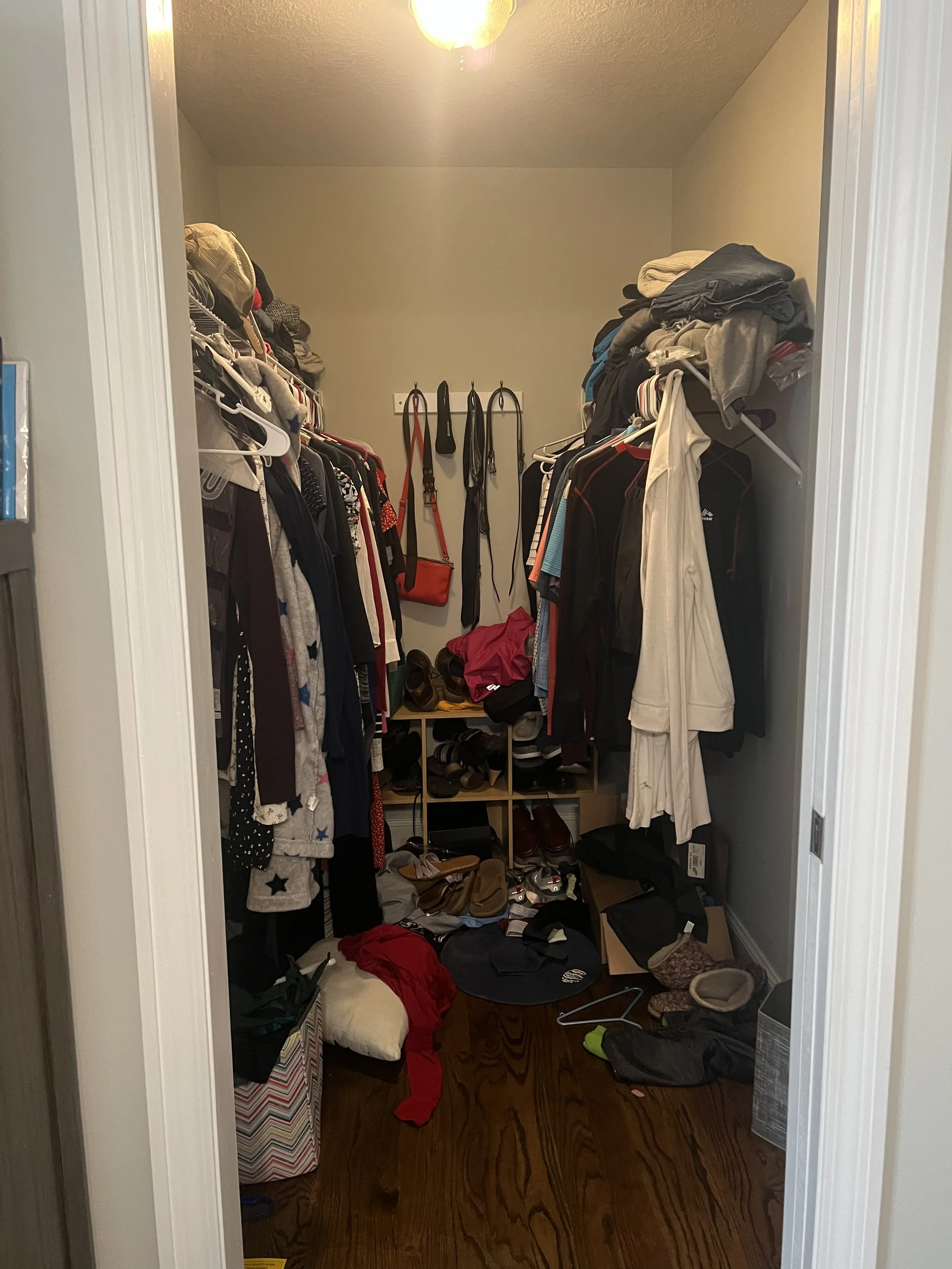 Closet-before-organizing-with-professional-organizer-asheville-nc