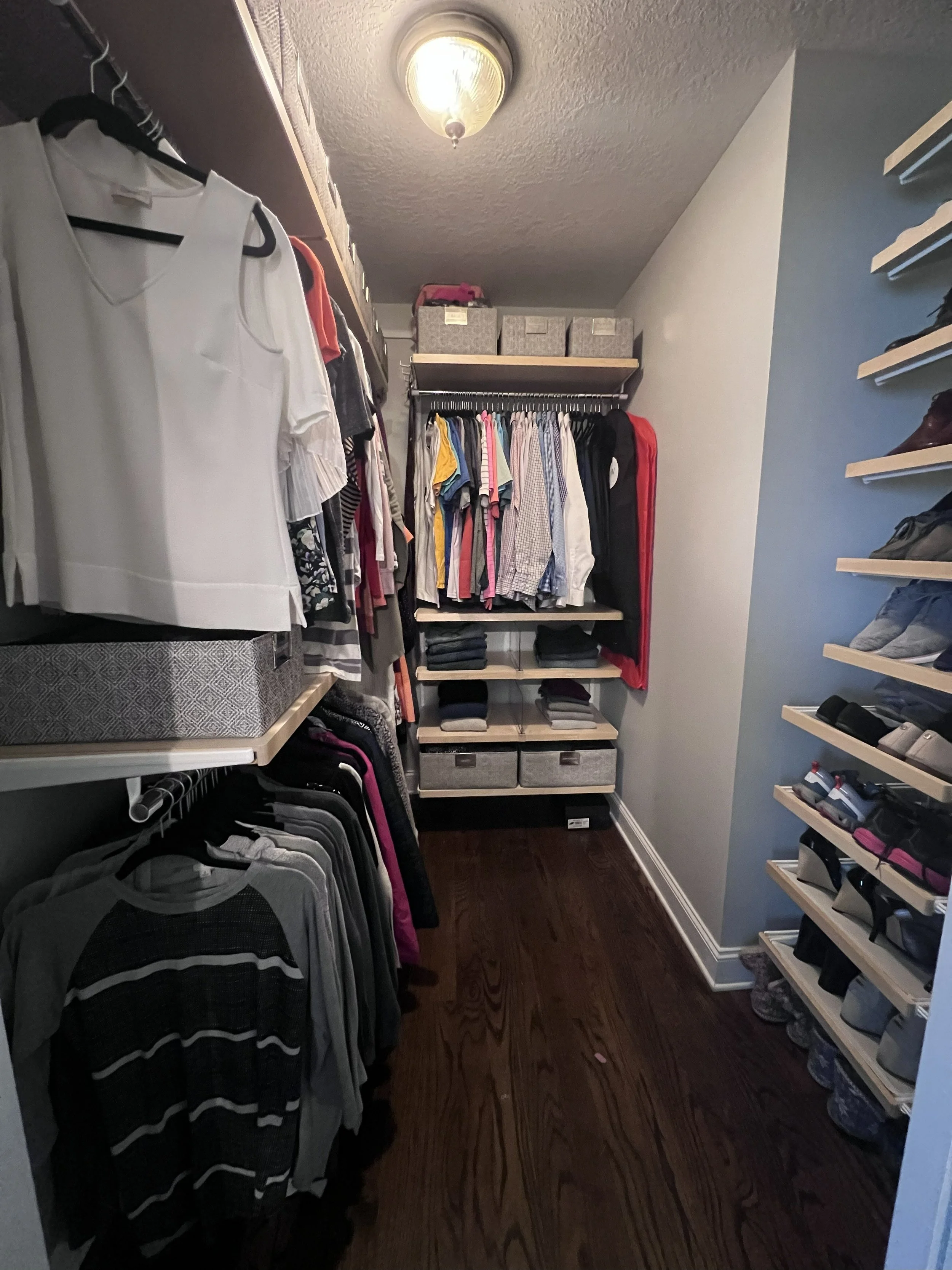 Closet-after-organizing-with-professional-organizer-asheville-nc