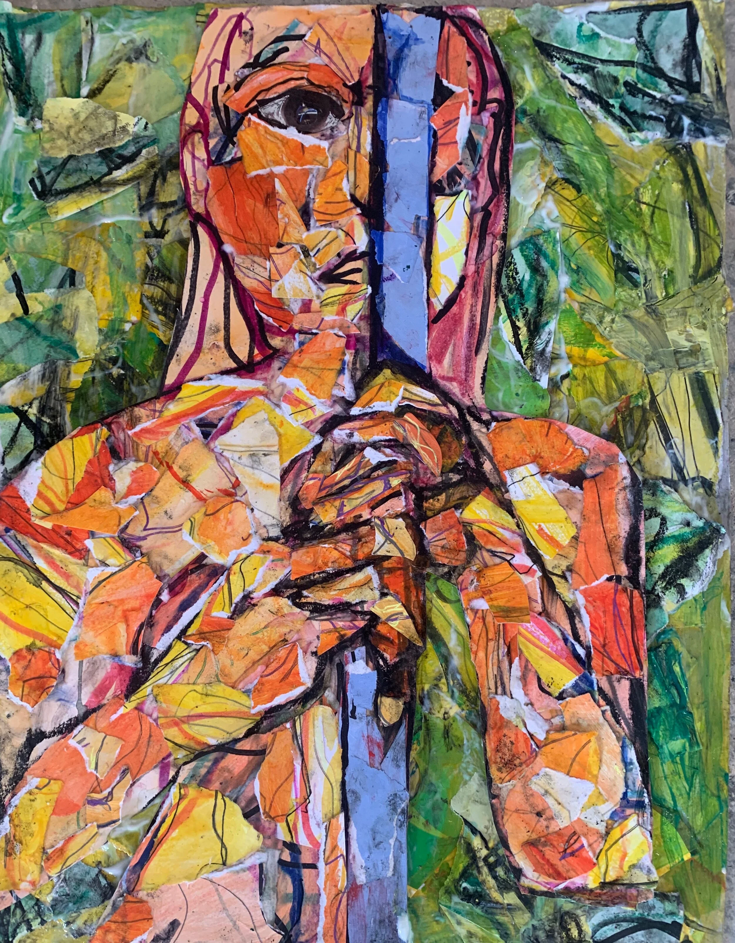 Everything that has been lost cannot be saved, 11" x 14", Mixed Media on Paper