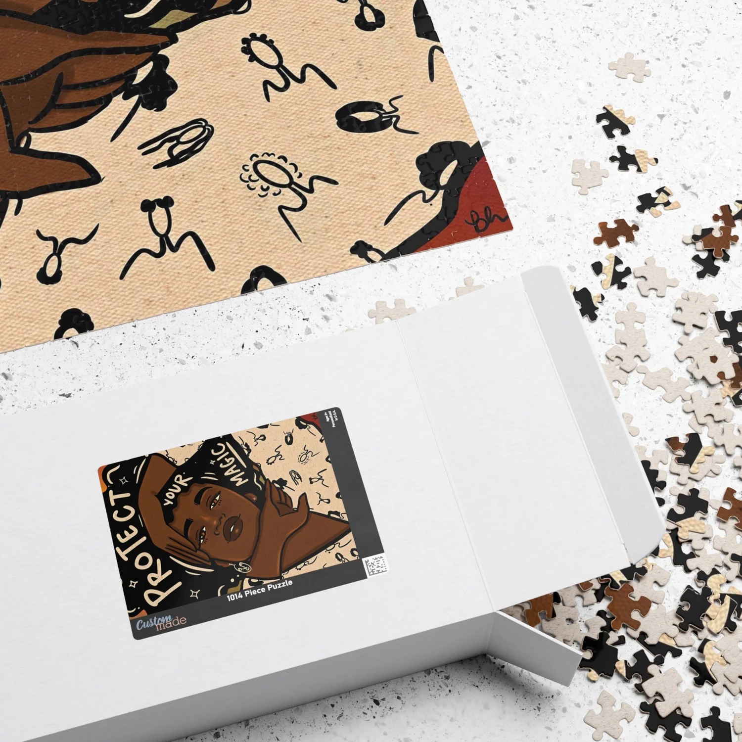 Puzzle (110, 252, 520, piece) — B. Peppers Art