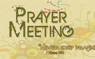 Church-Wide Prayer Meeting