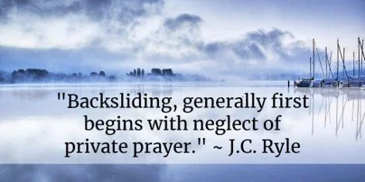Backsliding