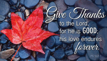 Give Thanks!