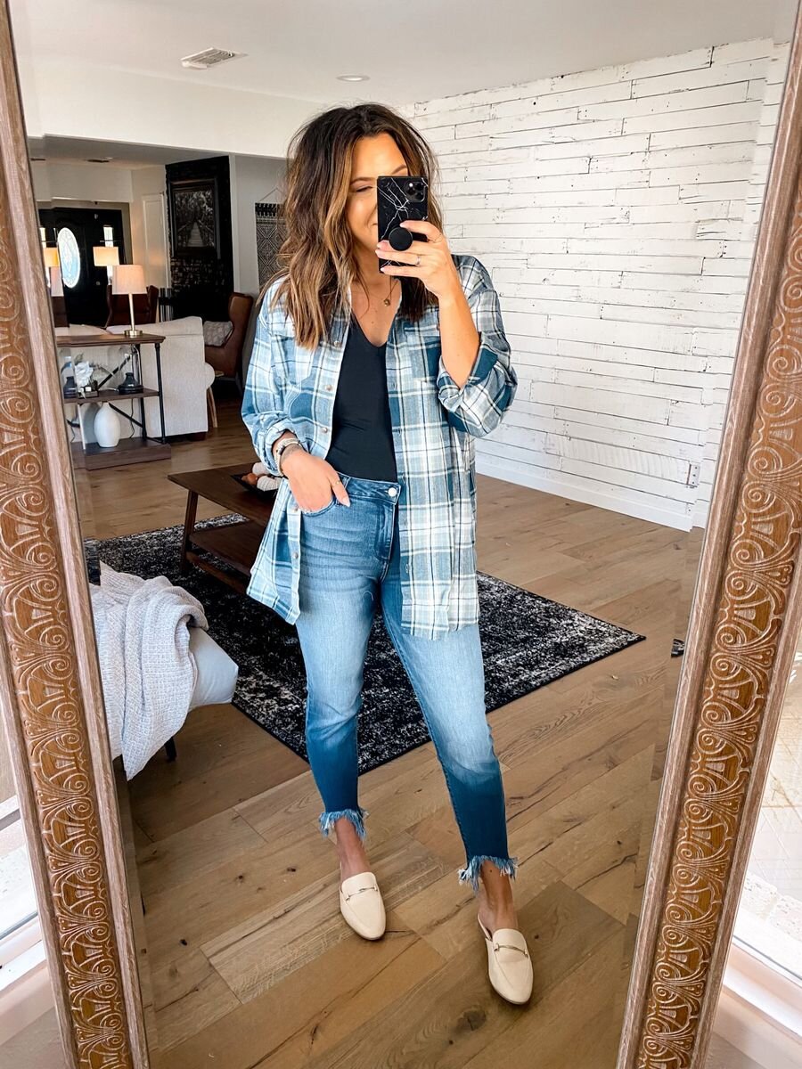 My 7 Current Favorite Plaid Tops for Fall — Better with Chardonnay
