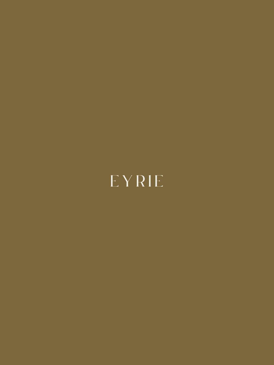 Eyrie is an earthy warm taupe with golden olive undertones. I