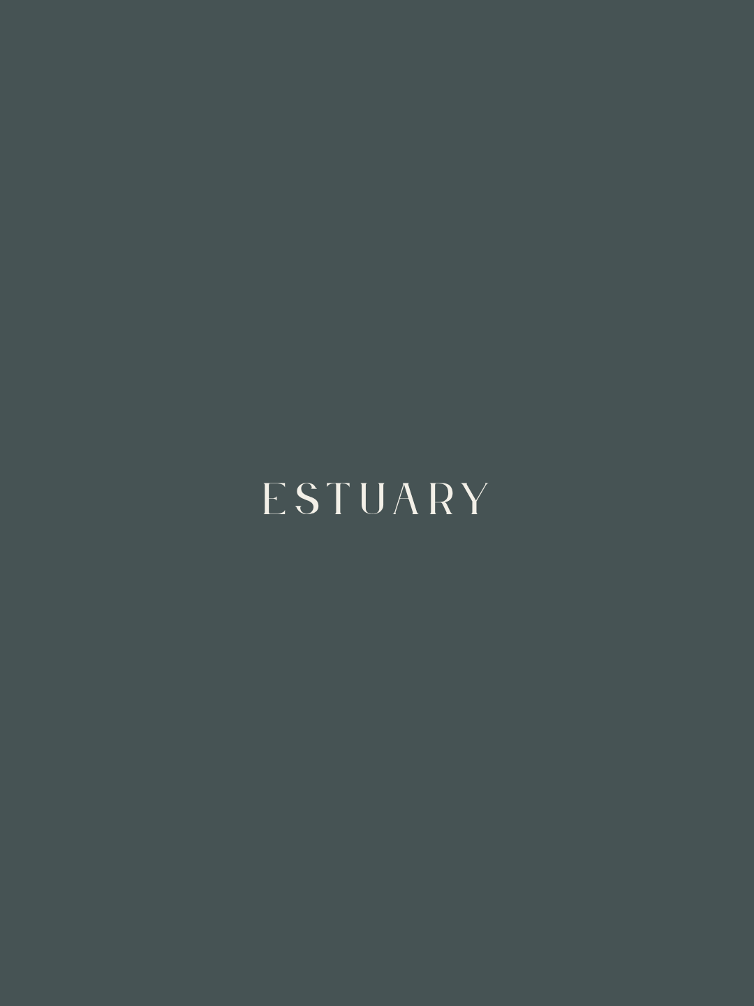 Estuary is a a muted blue-green gray inspired by water, silt, and shadow. Ideal for cabinets, accent furniture, bathroom vanities by Melange Paints.