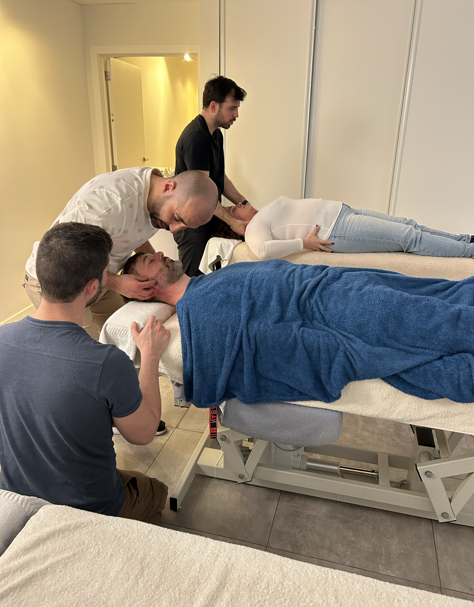 Session d'osteopathie en entreprise