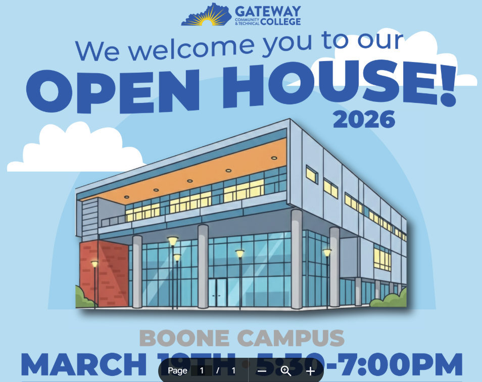 open house: GateWay Community and Technical college