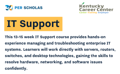 Cost-free IT Support course