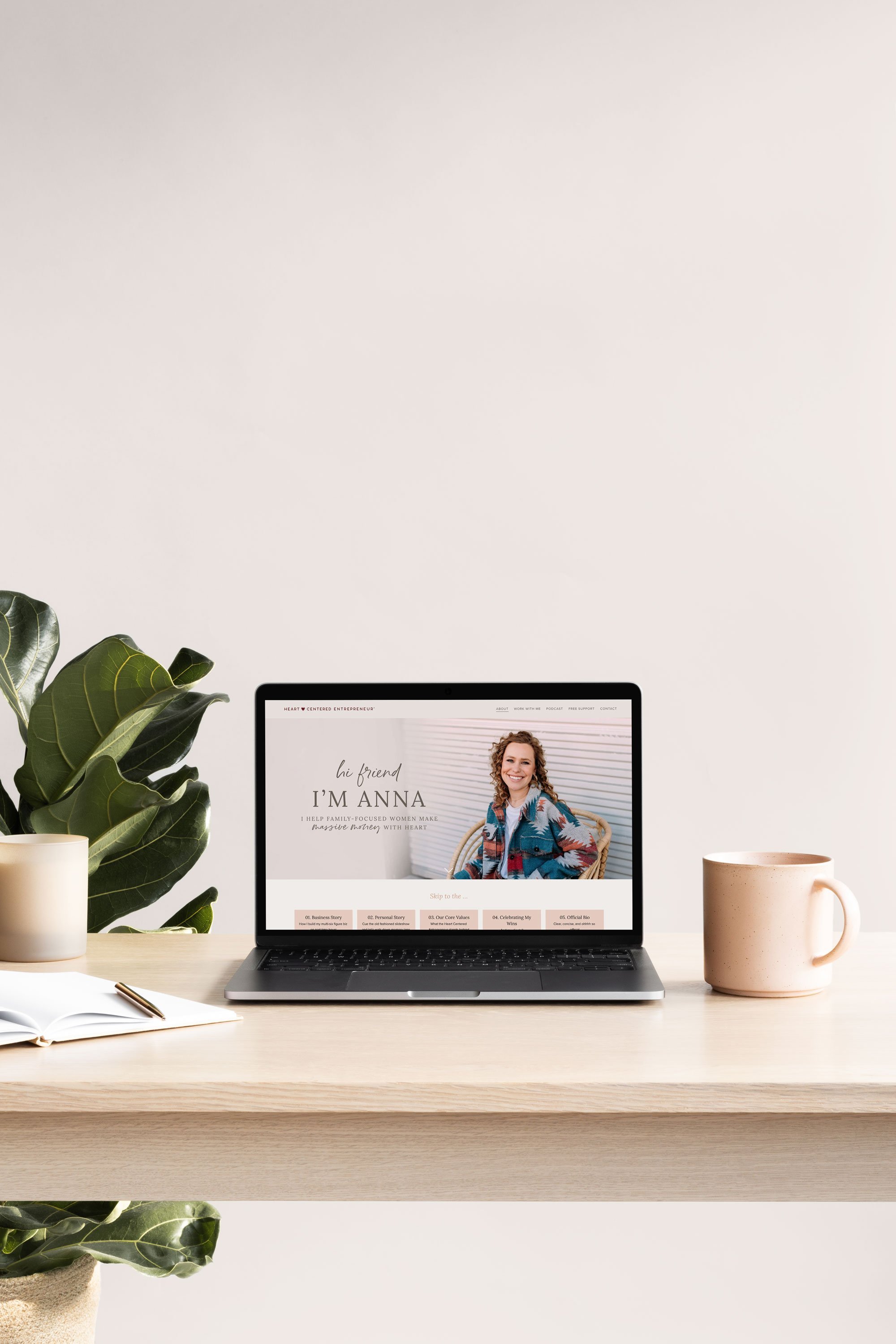 Anna Rapp Solirius Brand + Website Launch for Anna Rapp — Rebrand with RuthAnn | Premium ...