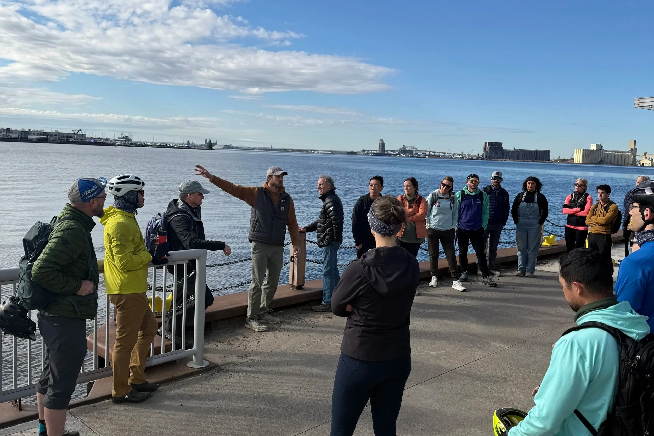 Lakewalk Bike Trail Coastal Tour at NORC 2026: Coastal Engineering Along Lake Superior