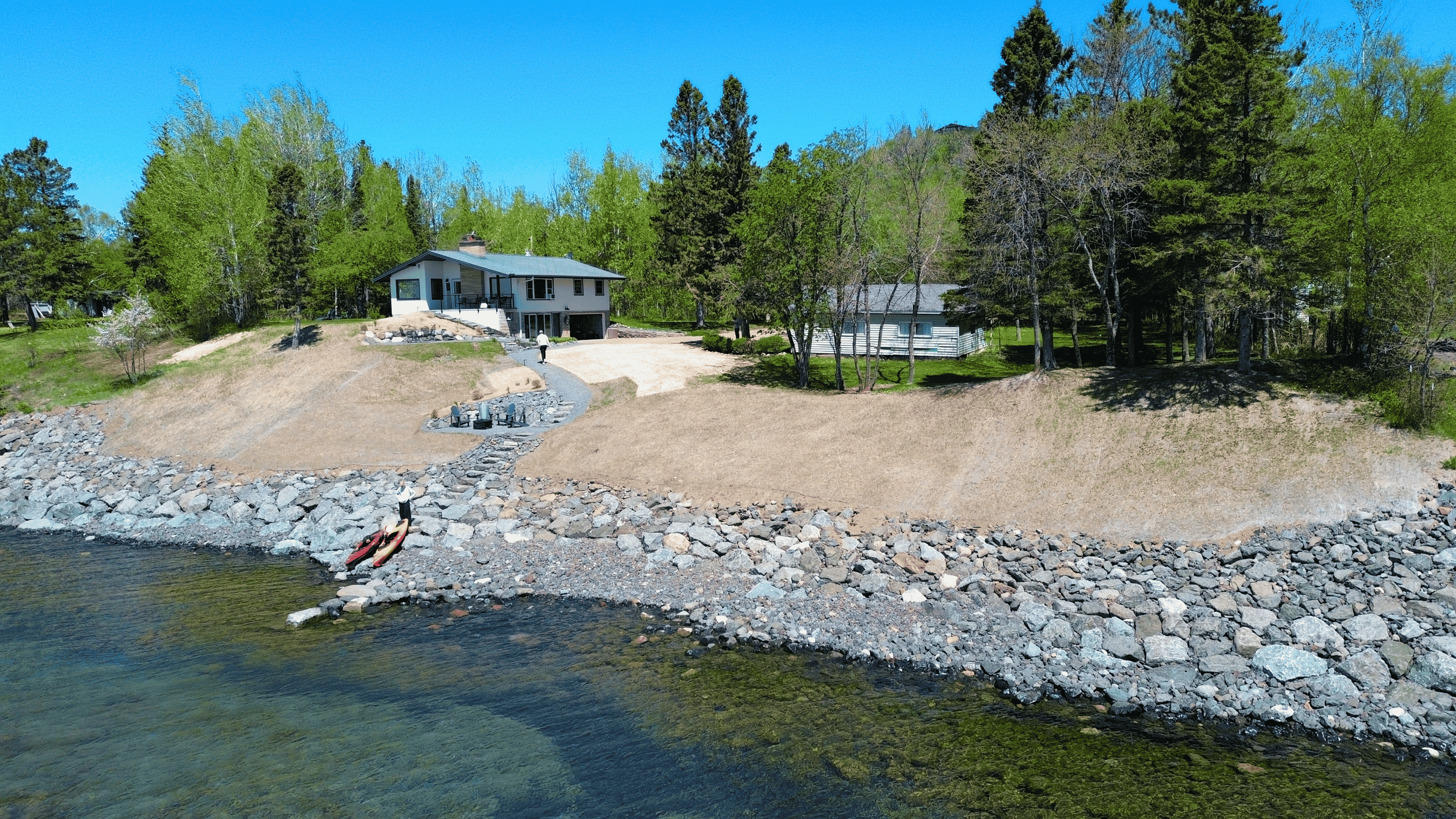 <span>Two Harbors Private Shoreline Protection on Lake Superior<span>