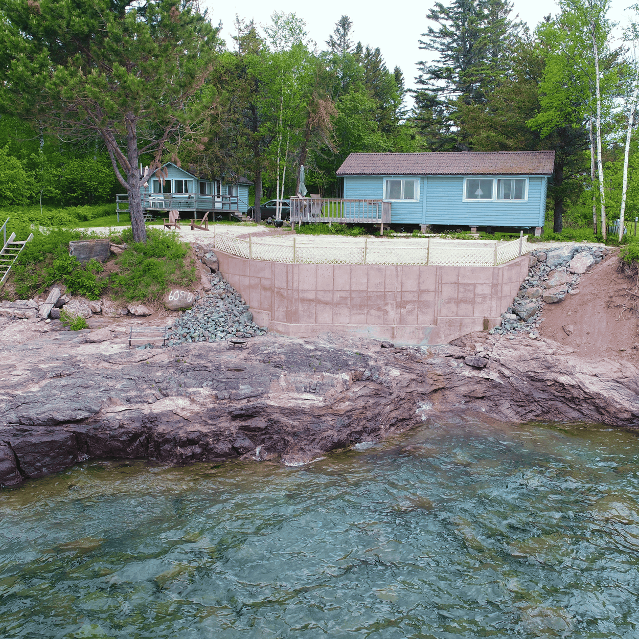 <span>Two Harbors Cabin Shoreline Protection on Lake Superior<span>