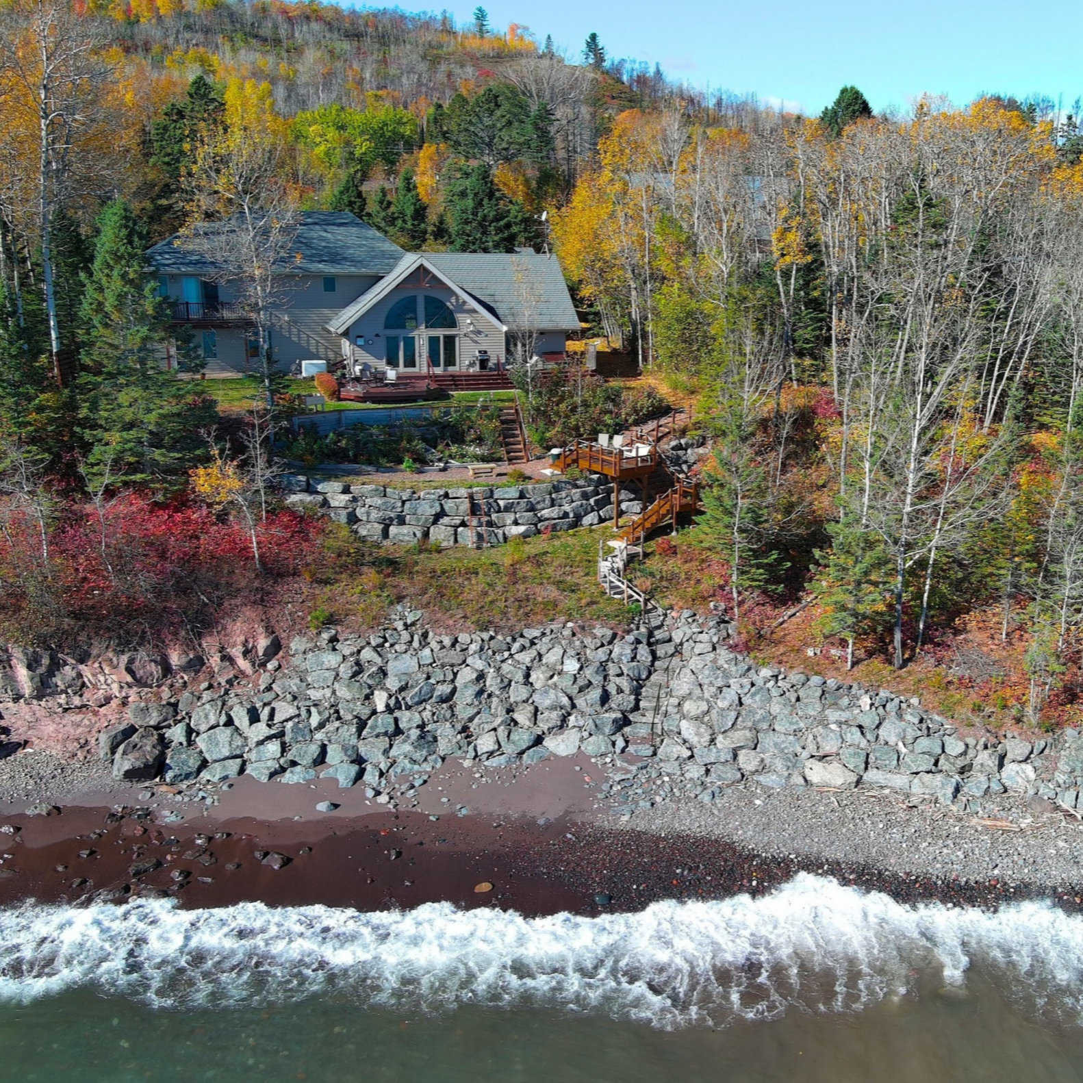 <span>Two Harbors Private Shoreline Restoration<span>