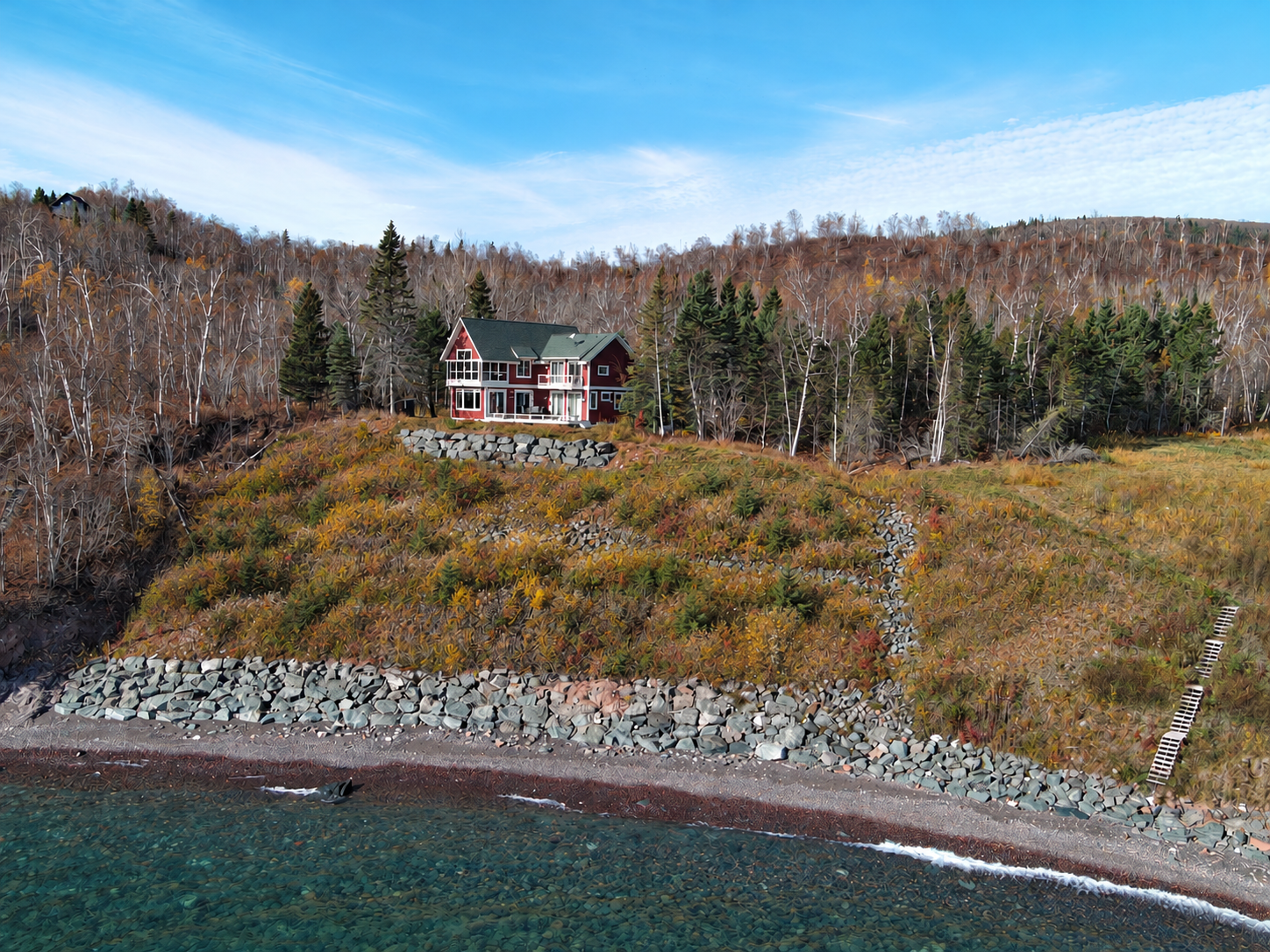 <span>Silver Bay Private Shoreline Protection on Lake Superior<span>