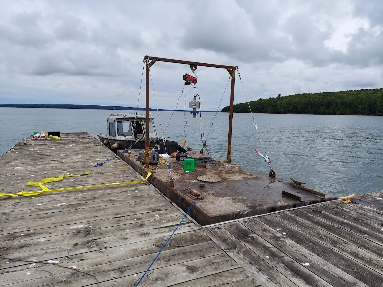 Vibracore Sediment Sampling — AMI Consulting Engineers