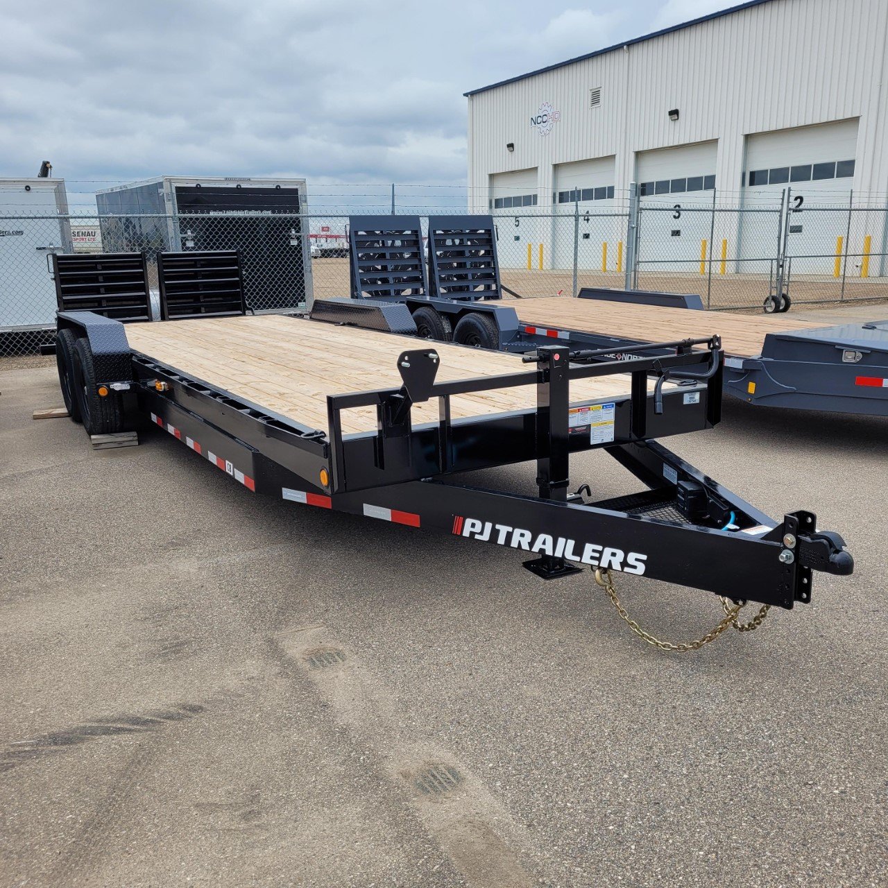 ALUMINUM SPEED LOADER TILT CAR HAULER TRAILER — NCCHD H&H Trailers