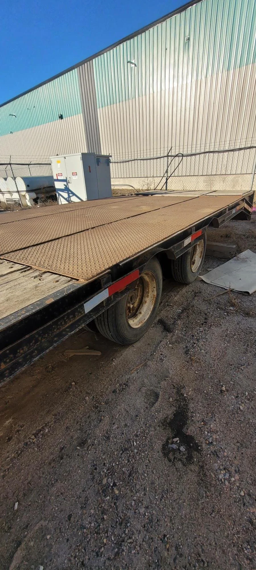 1990 30' Tandem axle Pintle Hitch — NCCHD H&H Trailers, PJ Trailers