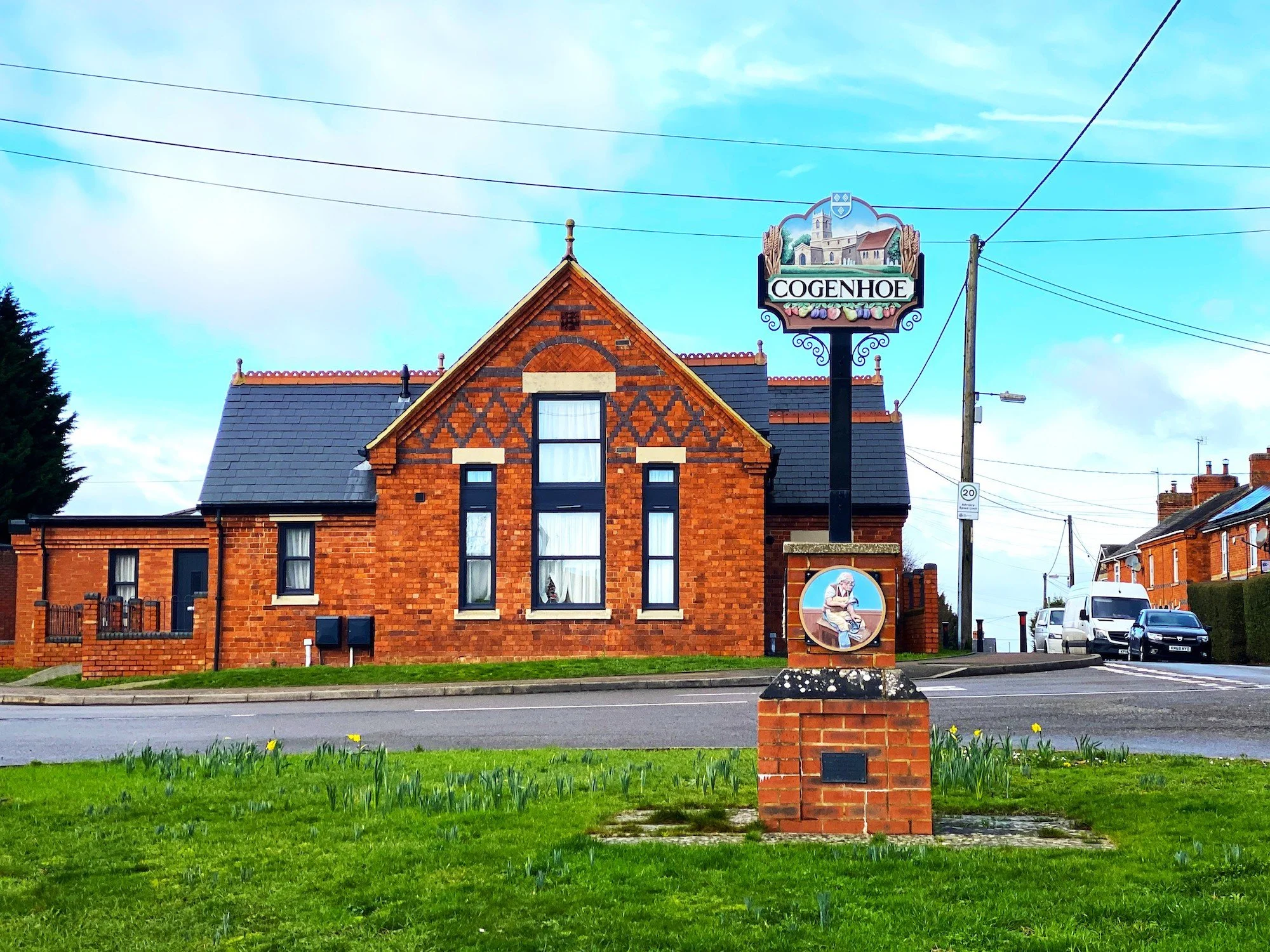 Cogenhoe village sign