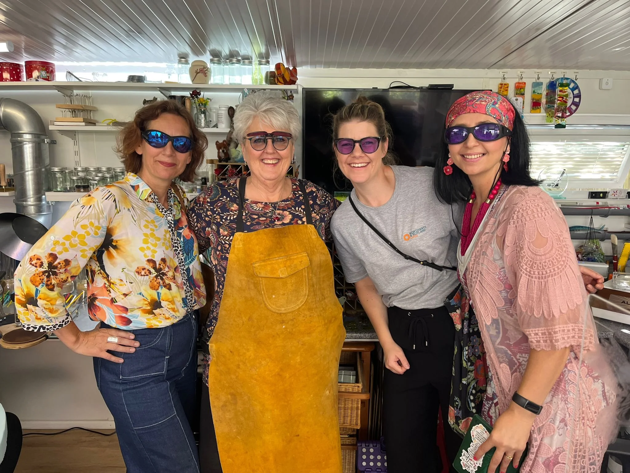 Sally Pennycate, Jill Tisbury, Katie Boyce, Marika du Plissis