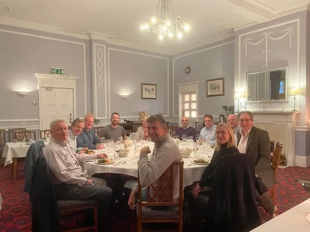 Members in the dining room