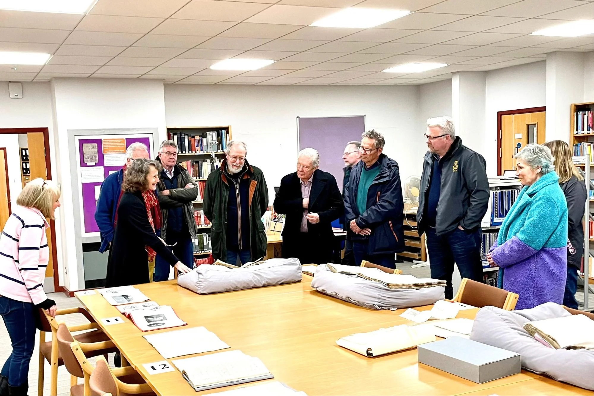 Visit to the County Records Office with Sarah Bridges