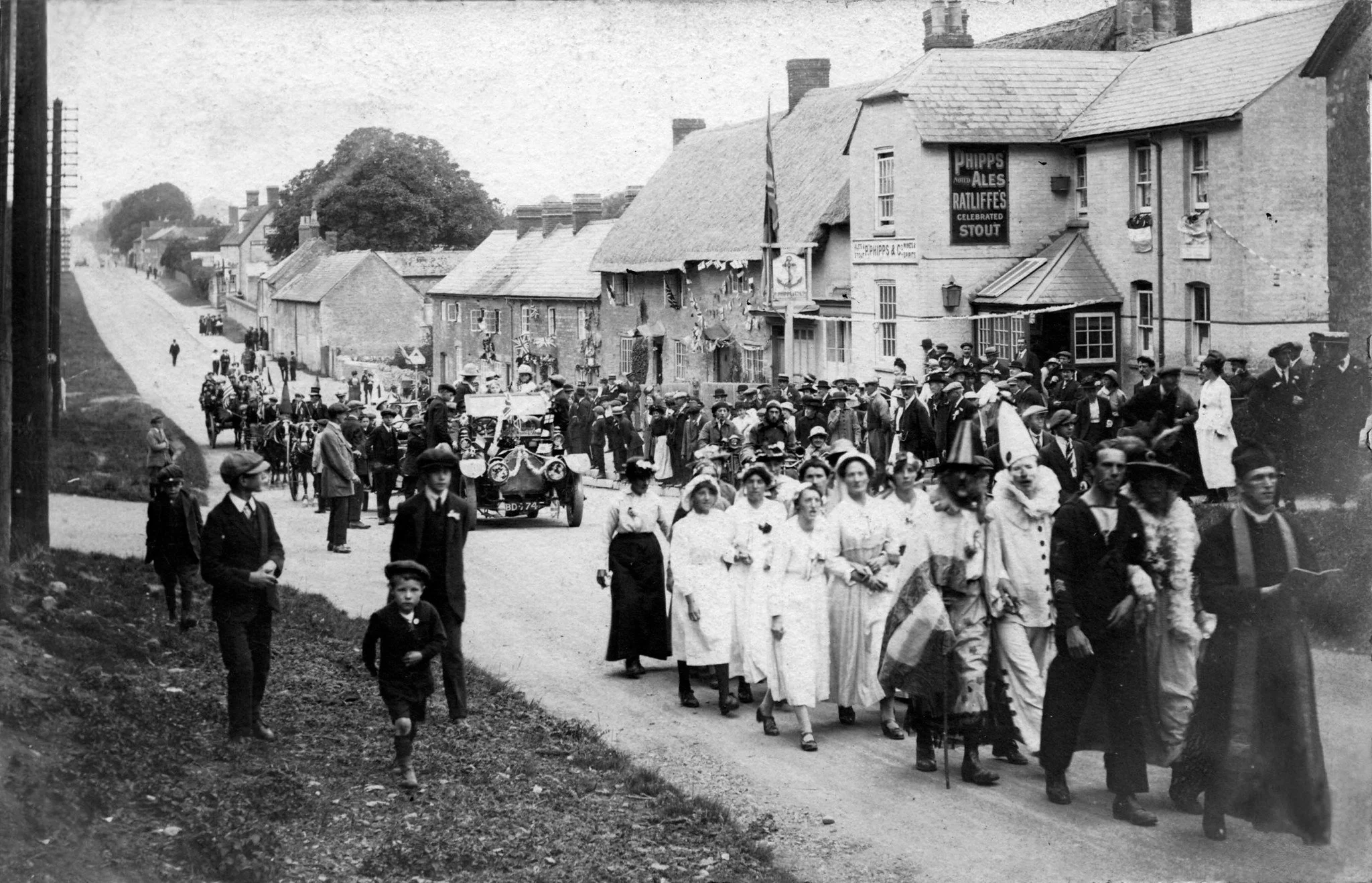 Anchor Corner Watling Street old image