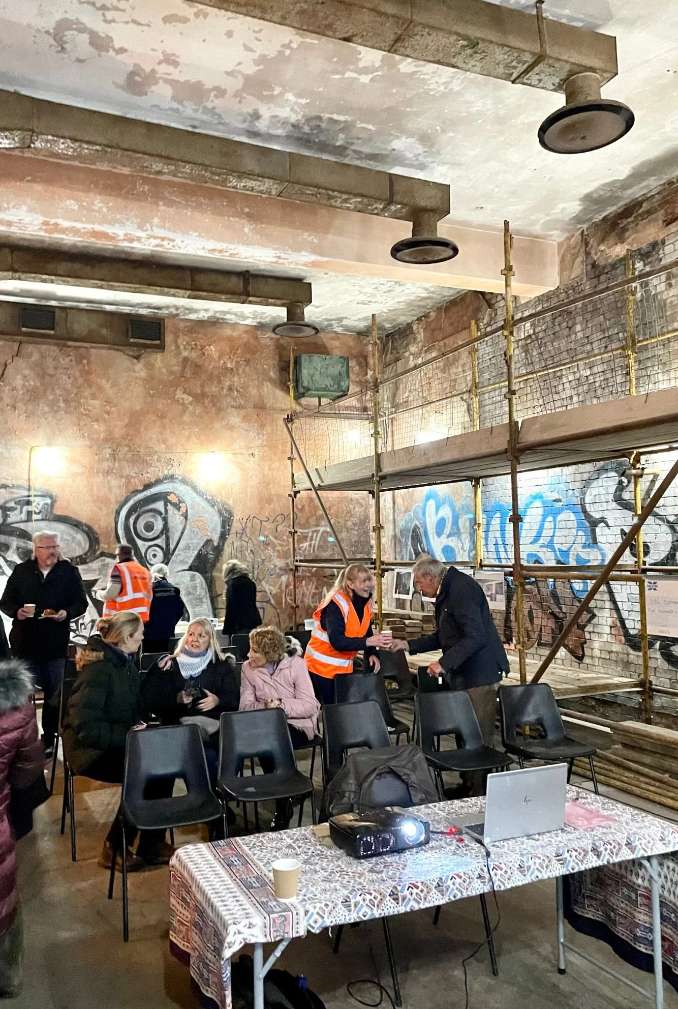 Visit to see Grafton Aerodrome operations building restoration